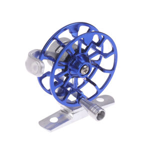 New Inertial Metal Fishing Reel Mini Private Reel Portable Lightwight Fishing Raft Reel Winter Outdoor Fishing TackleAcc