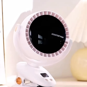 พัดลมไร้สาย 8นิ้ว พัดลม หน้ากว้าง ลมแรง5ระดับ 20000mAh 72ชั่วโมง คลิปหนีบ ตั้งโต๊ะ clipfan