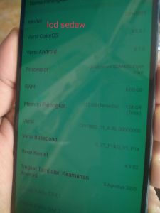 lcd Tc Oppo A3s cph1803 minus lcd sedow normal bonus kesing