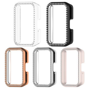 [Tenda] PC Diamond Inlaid Case Watch Case Anti-Scratch for Galaxy Fit 3 SM-R390
