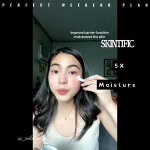 SKINTIFIC 5X Ceramide Skincare Series | Barrier Moisture Gel | Serum | Low PH Cleanser | Soothing Toner | Serum Sunscreen | Paket Perawatan Wajah Lengkap