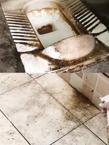 Tile Floor Cleaner Stain Remover Bathroom Detergent Spray Mildew Remover Spray Toilet Bowl Cleaner Deep Wall Mold Mildew