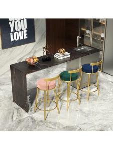 MOLORE | Commercial and Home Use Nordic Style Backed High Stool