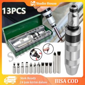 OBENG KETOK SET BOX MATA IMPACT DRIVER KOTAK 13PCS OBENG KETOK GETOK SET