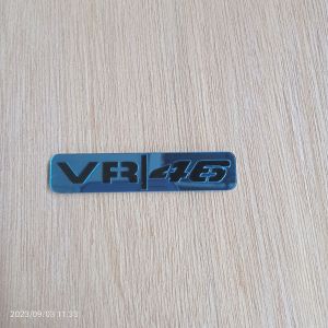 emblem VR 46 valentino rossi timbul bahan akrilik