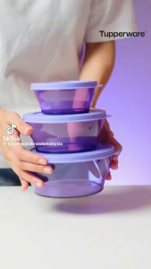 Tupperware ทัพเพอร์แวร์ รุ่น ถ้วย Clear Bowl (เลือกขนาด)