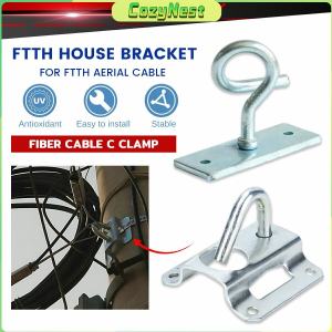 C.N FTTH/FTTX Fiber Optic Cable Hanger Hook Pole Fiber Cable C Clamp