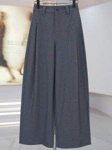 Fashionable High Waist Wide Leg Pants Womens Casual Loose Fit Versatile Straight Cut Trousers Autumn 2025 New Style Slimming Effect