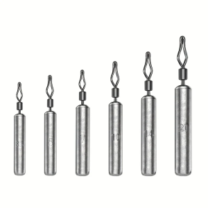 Drop Shot Weights Kit Fishing Sinkers 3.5g/5g/7g/10g/14g/20g Cylinder Skinny Sinkers Snag-Resistant Bass Fishing Accessories