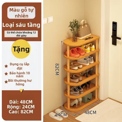 SAMEDREAM | Giá Để Giày Gỗ Thật Đa Tầng
