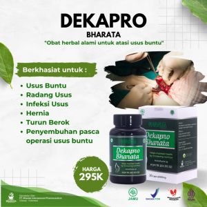 Obat Hernia Paling Ampuh Dekapro Bharata Obat Turun Berok Varises Varikokel Original 100%