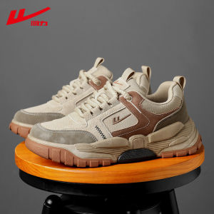 Mens Casual Sport Shoes Outdoor Anti-slip Wear-resistant Autumn Winter New Style Retro Dad Shoes Youthful Energy Mesh Lining