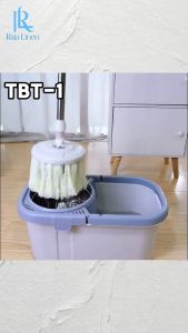 PAKET HEMAT Spin Mop Alat Pel Lantai Peras Otomatis + Keset Lantai Diatomite Anti Slip