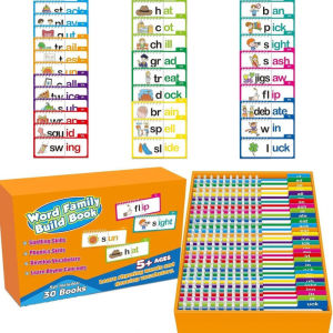 30 Read and Rhyme Flip BooksWord Family Flip BooksABC Vocabulary Flash CardsSight Words Flash Car
