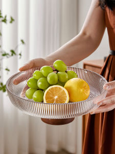 Baroquehouse | Glass High-grade Display Plate for Fruits Candy Snacks