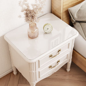 Transparent PVC Tablecloth Waterproof Plastic Mat Bedroom Bedside Table Pad Soft Glass Material Modern Simple Style Home Decor