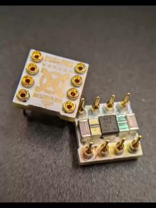 1PCS HIFI Dual Operational Amplifier Upgrade Base Decoupling Operational Amplifier Base Wealthy Gold
