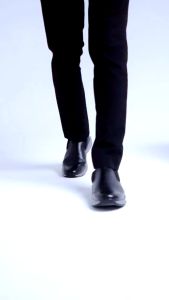 ZORRO FULL BLACK (KULIT ASLI) |ManNeedMe x Kenzio| Sepatu Pantofel Pria Slip On Formal Shoes