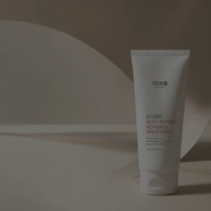 Kem dưỡng cung cấp Protein phục hồi tóc hư tổn gãy rụng và bảo vệ tóc dưới nhiệt độ cao mà không cần xả 200ml - Atomy Silky Repair no wash treatment 200ml- 애터미 실키 리페어 노워시 트리트먼트