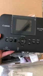 Combo máy in Canon Shelphy Cp1000 và 1 hộp giấy mực canon kp108in