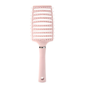 ยืดหยุ่นแปรงนวดผม Hollow OUT Detangling หวีนวดหวีผมจัดแต่งทรงผม Detangler Fast Blow Drying Detangling เครื่องมือ