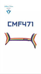 Mens Harness : Rainbow Strap with Armband (Clever Menmode CMF471)