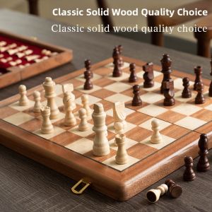 Magnetic Portable Competition Chess for Kids Wooden