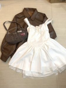 Phong Cách Pháp Váy Múa Viền Ren Suspender Váy Nữ Eo Chặt Không Tay Đầm Ngắn Hoàn Hảo Cho Mùa Hè Tiệc Sinh Nhật