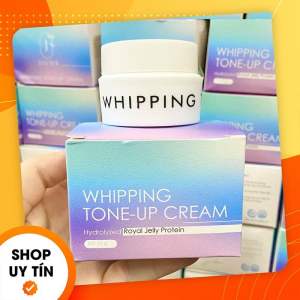 Kem face Jiuhe dưỡng trắng da Thanh Tô 10g chính hãng Whipping Toneup Cream