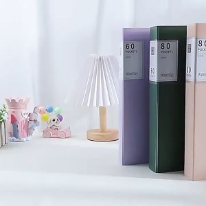 Clear Book File Folder Long Paper Organizer Clear Book Organizer File Organizer for Documents Long Presentation Book 30/60/80/100 Pages Book File Folder Long 35X23.5CM