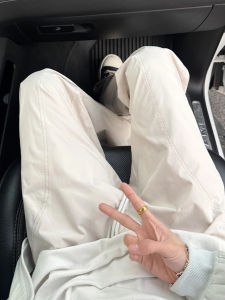 Quick Dry Slim Fit Casual Pants for Men Summer Thin American Style Functional Straight Leg Workwear Trousers Side Cut Loose Fit