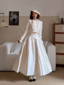CHANGTONG | Elegant Business-Friendly Two-Piece Set French Style