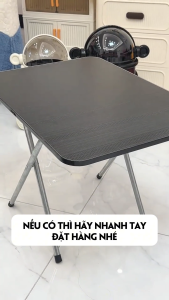 Bàn Học Gấp Gọn Chân Cao Mehaa Siêu Bền Tiện Lợi Bàn Sinh Viên Bàn Làm Việc Bàn Ăn Gia Đình