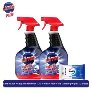 LIANGJING | Grease Stain Remover 2 Bottles 1L