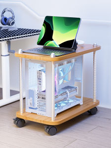 Moveable Multi-level Computer Desk Rack