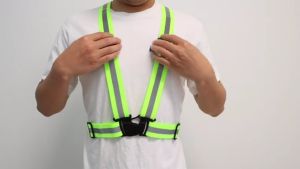 Garter Reflective vest - High Visibility Reflectors for motorcycle