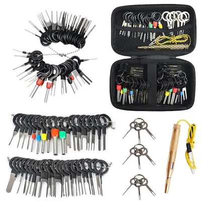 Car Terminal Removal Tools Kit Keys for Repair Automotive Plugs Extraction Electrical Wiring Crimp Connector Pin Pullers