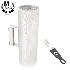 IRIN | M MBAT Professional Large Stainless Steel Guiro Với Dụng Cụ Cạo Nhạc Cụ Gõ Latin Merengue Dụng Cụ Âm Nhạc Dành Cho Thể Loại Wave Hit
