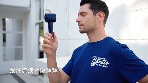 Handheld Fan Pro 100 Levels Adjustable High-Speed TYPE-C Mini Portable Charging Turbo Small Fan Desktop Small Electric Fan