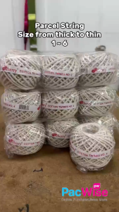 Parcel String/Cotton Twine/Tali Bungkusan/Binder Accessories (No.1 - No.6) (1 Roll)