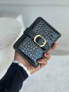 Dompet Mini Dora Croco Leather Wanita