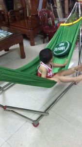 Võng xếp Inox Duy Anh chính hãng tiện lợi cho bé BH 5 năm