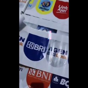 Spanduk Landscape Hiasan Konter Pulsa atau Kios Pulsa Untuk Di Gantung