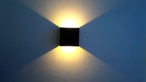 โมเดิร์น 6W ผนัง Light LED Up ลงโคมไฟเชิงเทียนจุดไฟบ้านห้องนอนตารางการแข่งขัน