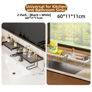 MIVOFIVO | Freestanding Tap Organizer Bathroom Storage Easy Installation