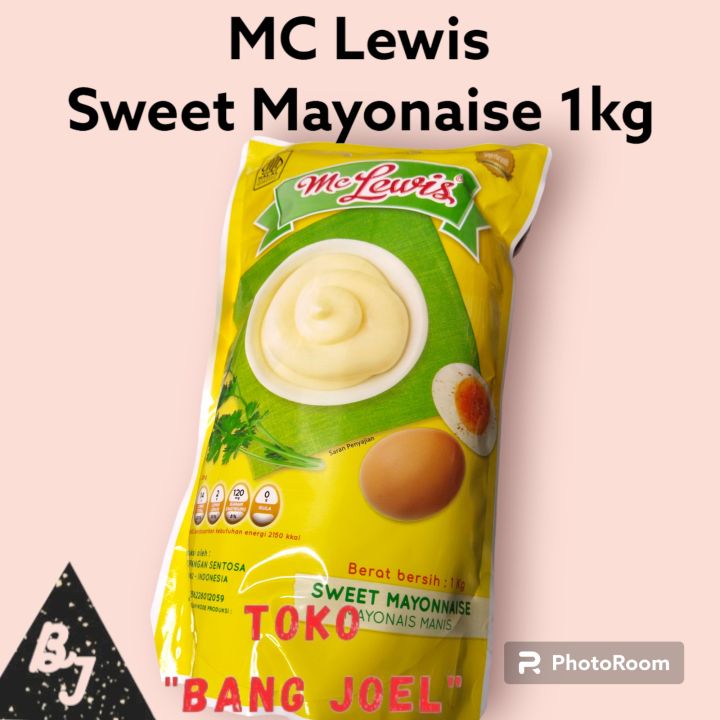 MC Lewis Sweet Mayonaise 1KG / Mayones Manis / Mayonaise Salad Buah ...