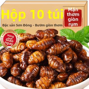 Sâu Chít Gia Vị Ngũ Vị Giòn Cay Sẵn Ăn Không Chiên