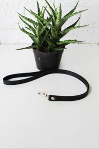 tali id card holder lanyard kulit pu