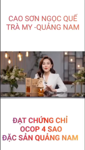Tinh dầu Quế Trà My Thượng Hạng Thơm tự nhiên cho không gian sống Sản Phẩm Ocop 4 sao