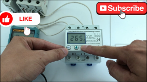 Rơ le điện áp 3 pha điện tử hiện số Sinotimer dân dụng công nghiệp (cao thấp áp mất pha đứt trung tính) STVP-932 80A